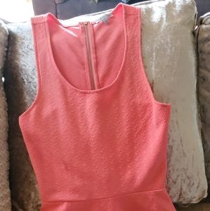 SOLD Pink Peplum Top